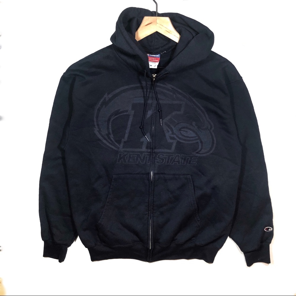 Vtg 90s Kent State Golden Flashes football Hoodie